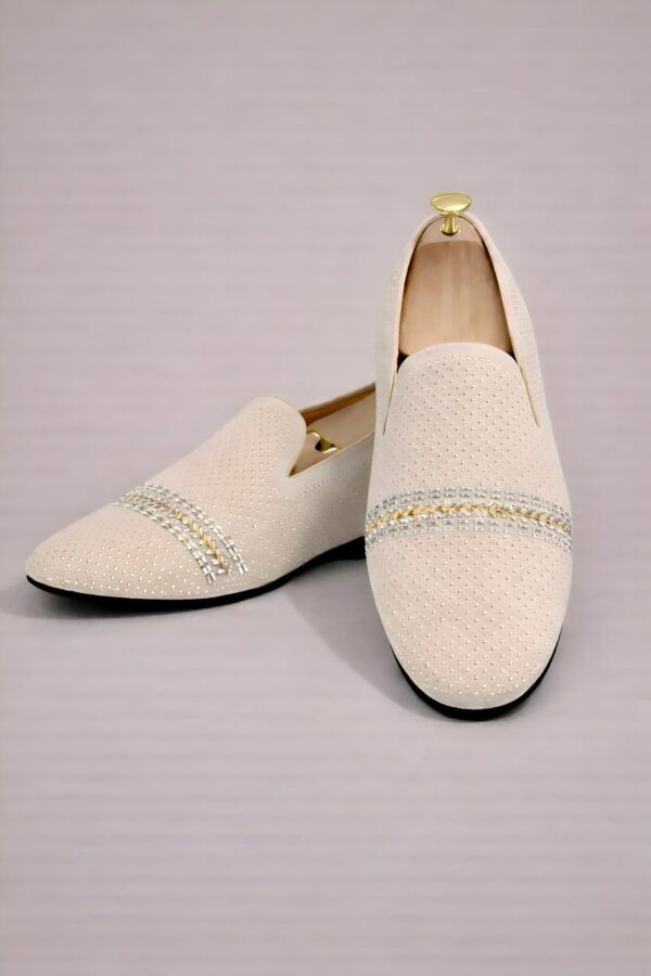 Classense Champagne Crystal Loafers