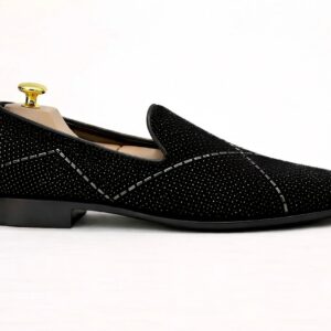 Classense Black Crossline Loafers - Image 4