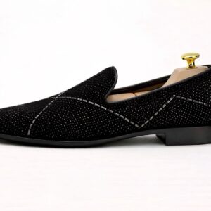 Classense Black Crossline Loafers - Image 3