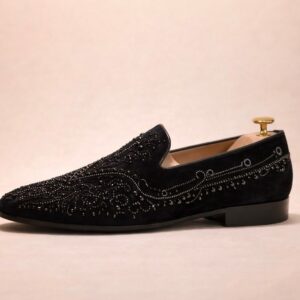 Classense Midnight Black Loafers - Image 3