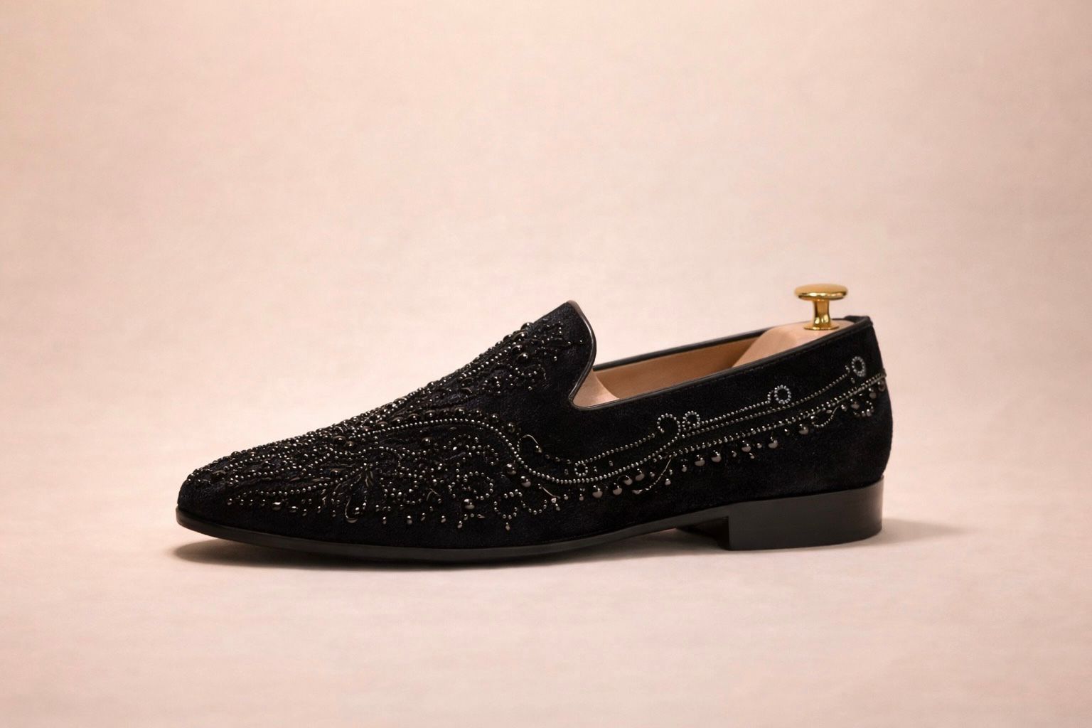 Classense Midnight Black Loafers - Image 3