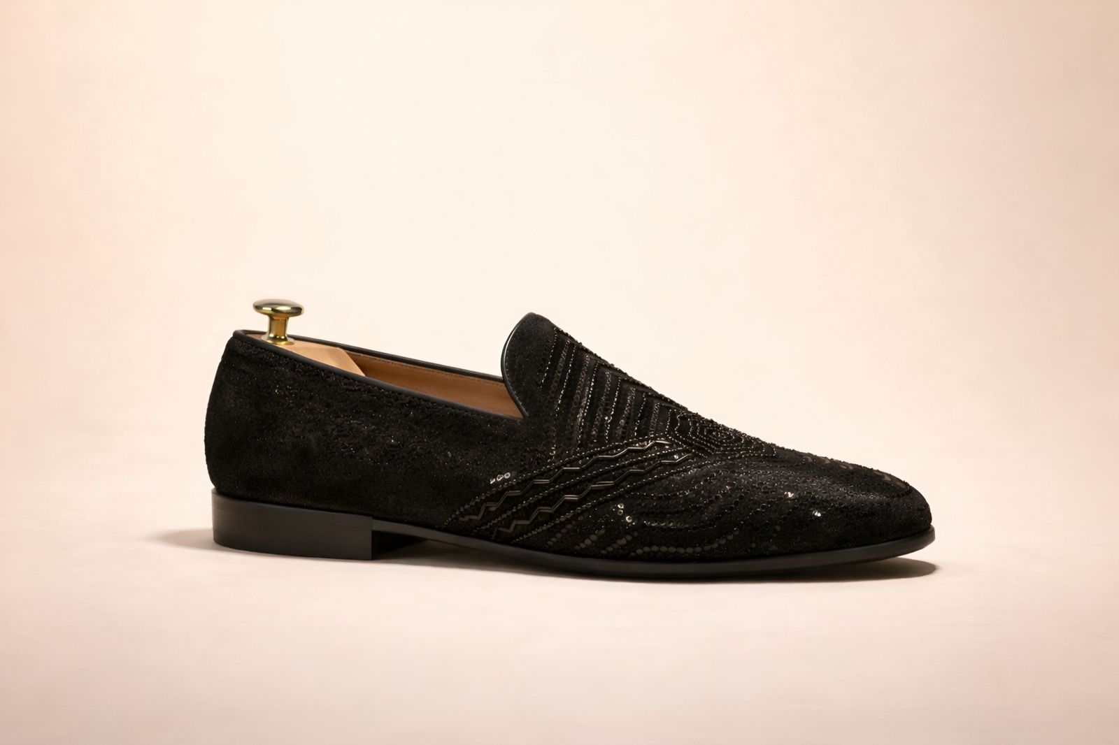 Classense Black Precision Loafers - Image 5