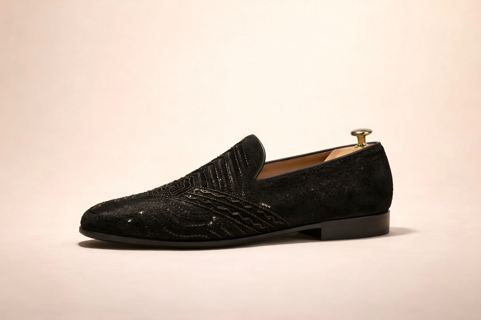 Classense Black Precision Loafers - Image 4